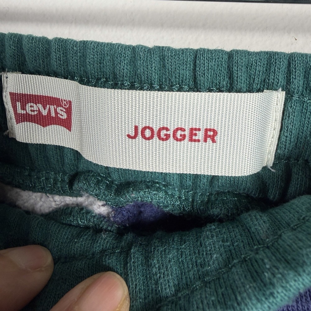 Levi's Colorblock Boys Sweatpants Youth Size‎ Small (8-10yr) Gray Navy Cotton - Picture 7 of 7